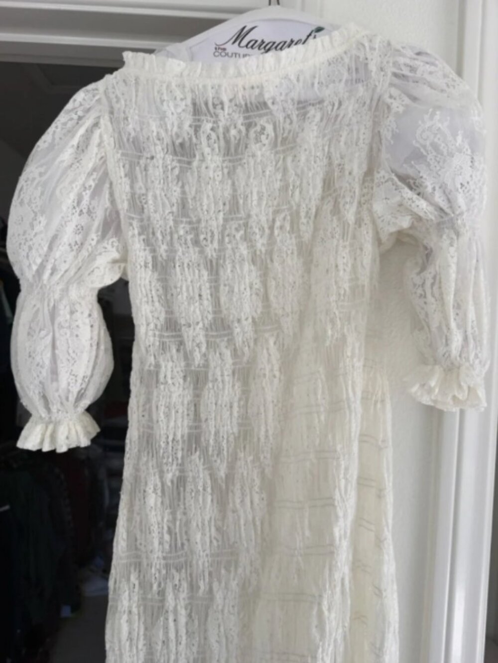 Doen Raquella Lace dress in Salt size small. Like new! - Picture 8 of 11